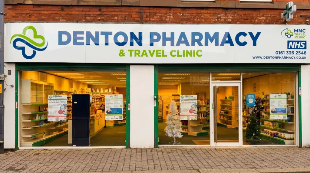 Denton Pharmacy and Travel Clinic storefront
